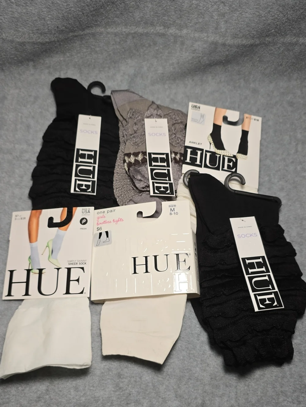 HUE Women's Sock and Hoisery Variety